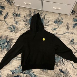 VANS Mar Mar Black Hoodie Smiley Face